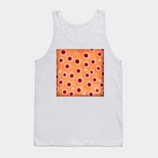 Diatom - Coscinodiscus perforatus (internal, orange) Tank Top